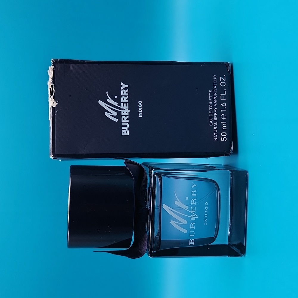 Mr. Burberry Indigo NIB Eau De Toilette, 1.6 fl oz-